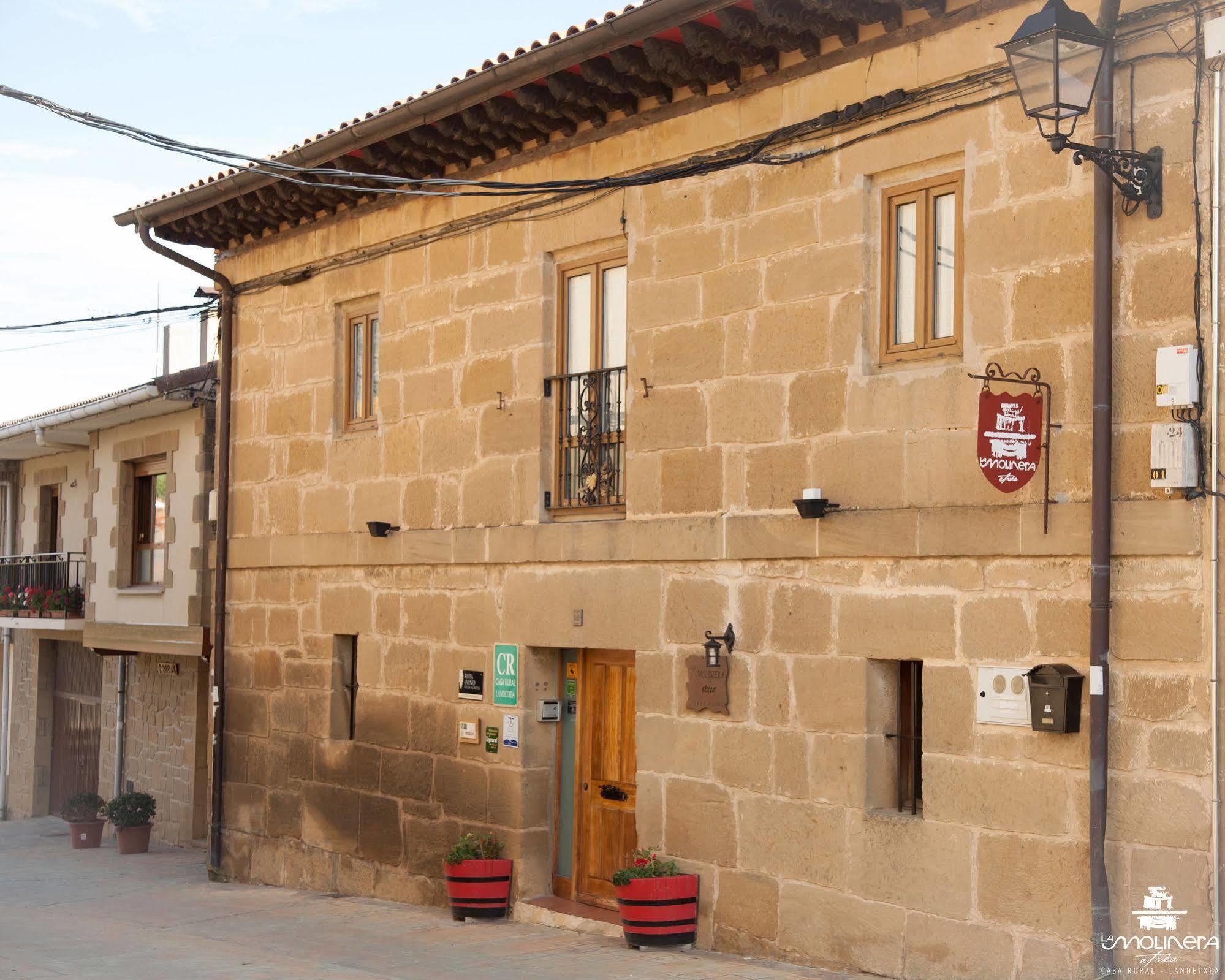 Casa Rural La Molinera Etxea Samaniego Exteriör bild